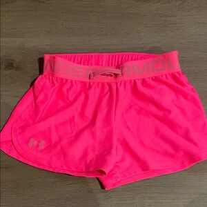 Under Armour Pink Athletic Shorts